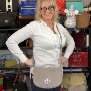 Tory Burch Tan Crossbody Bag